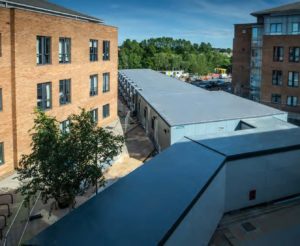 SIG roof for NHS isolation wards