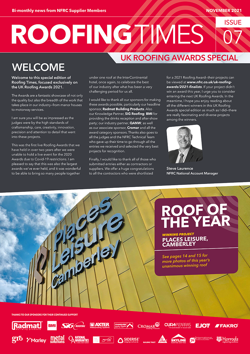 Roofing Times News from the UK Roofing Industry