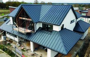 Greencoat standing seam roof solar panels