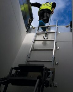 Bilco ladder safe access