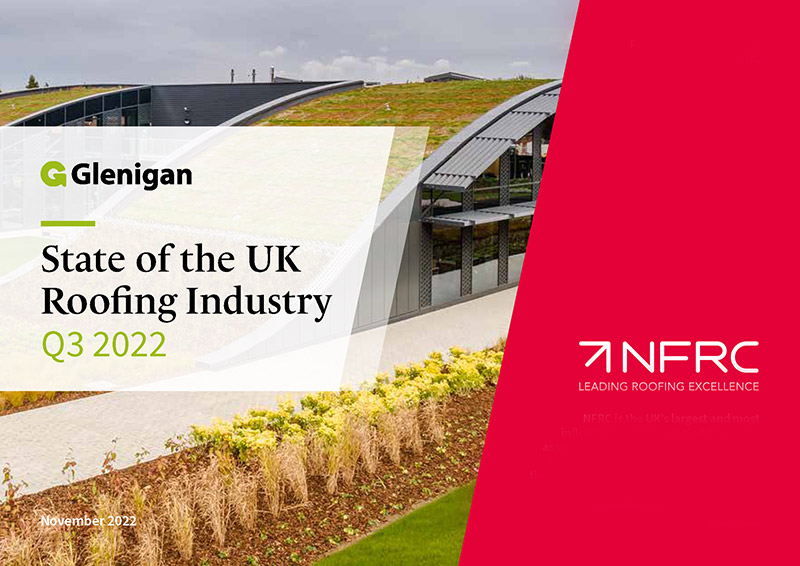 NFRC Glenigan State of the Rofing Industry Q3 2022 report