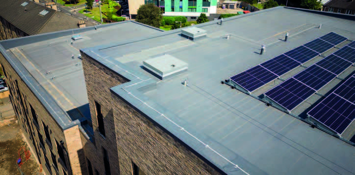 Bilco UK Glasgow roof project