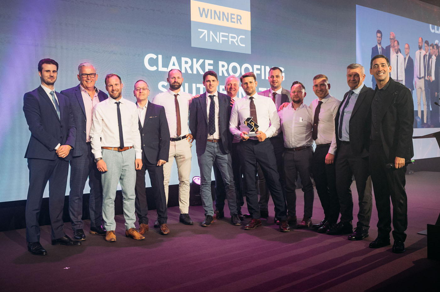 Roof Tiling winner Clarke Roofing Southern