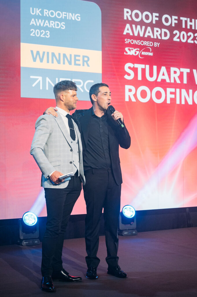 Roof of the Year winner Stuart Wheeler Roofing