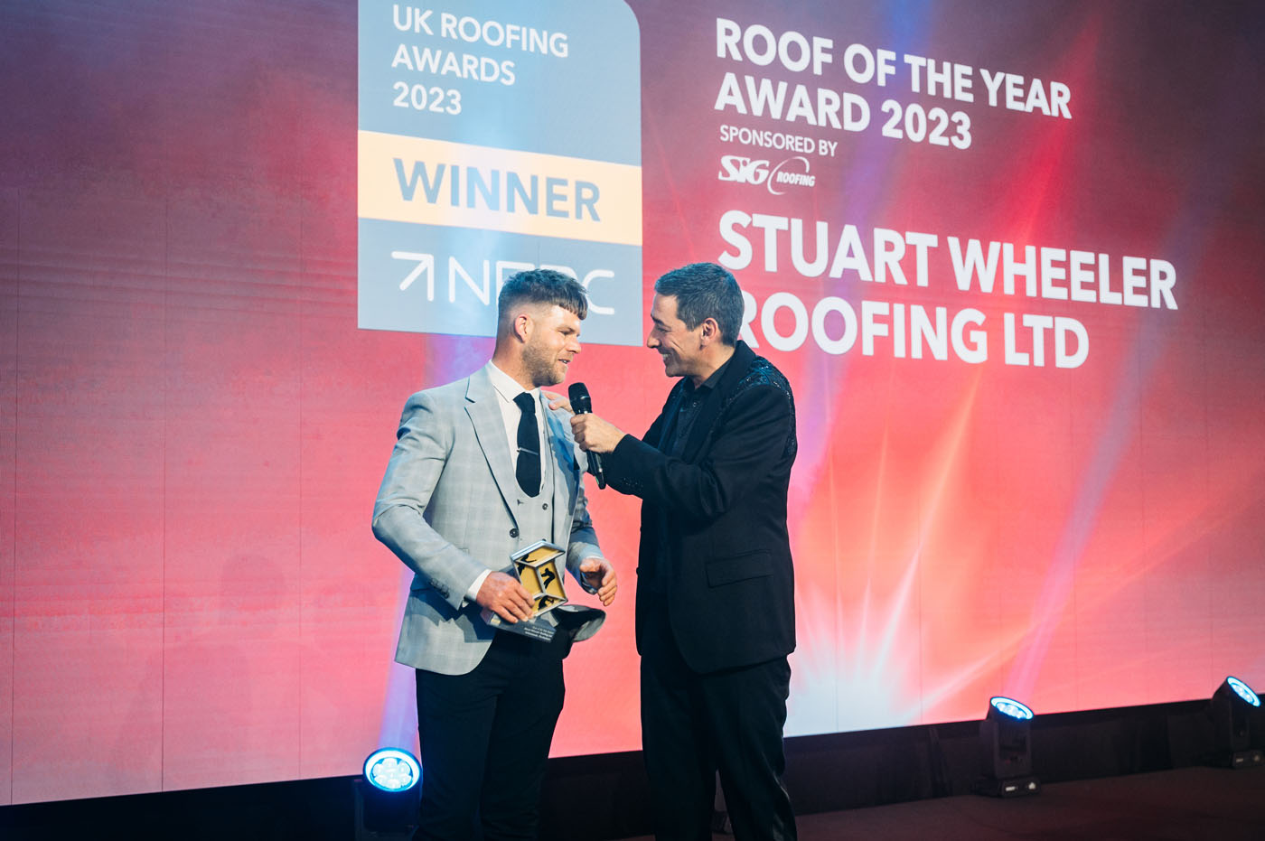 Roof of the Year winner Stuart Wheeler Roofing
